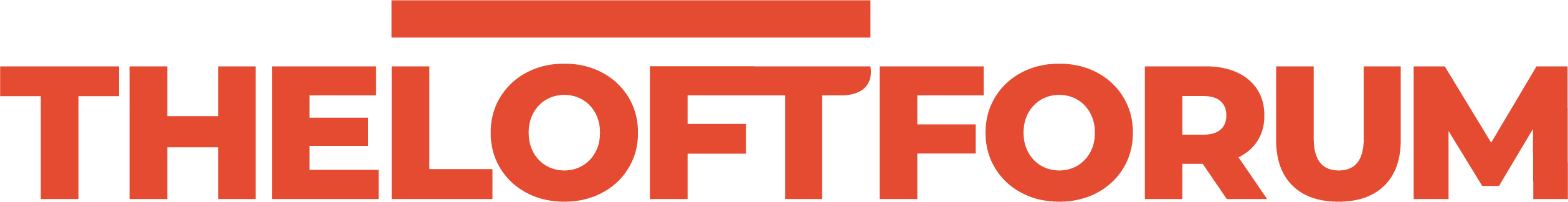 The Loft Forum Orange Logo